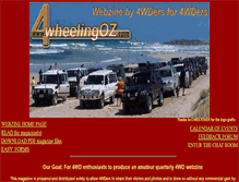 Tablet Screenshot of 4wheelingoz.com